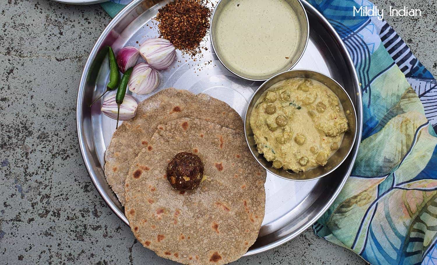 Bajra Roti Unleavened Pearl Millet Bread Mildly Indian