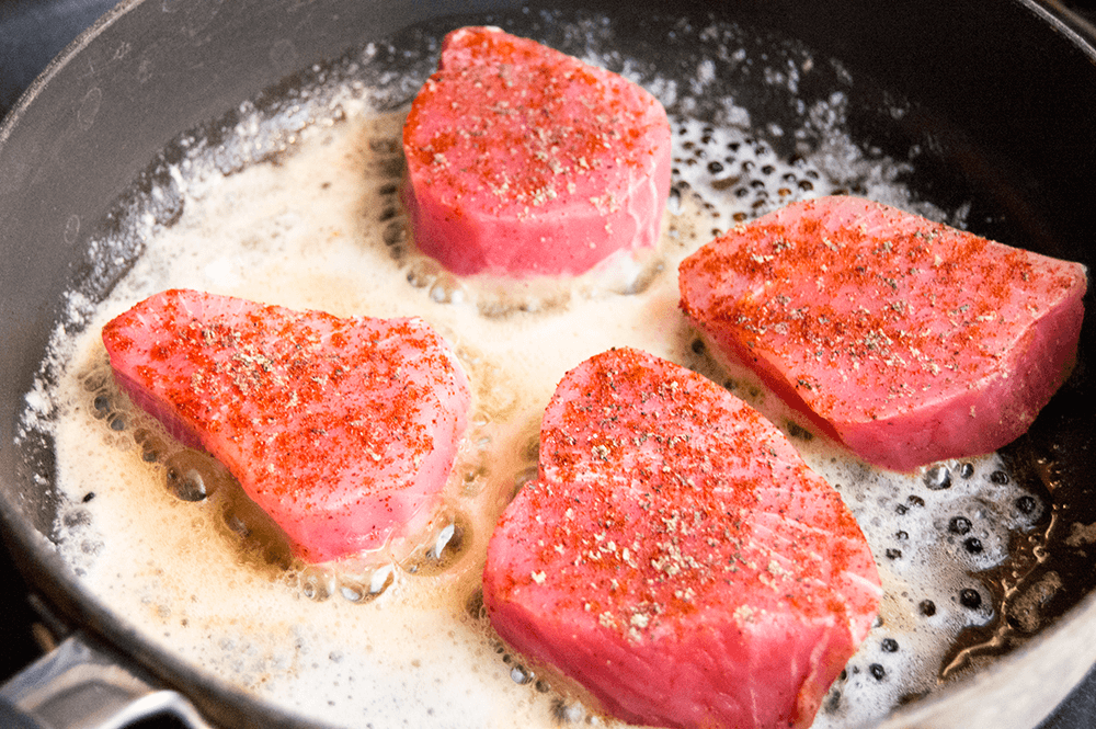 Baked Ahi Tuna Steaks