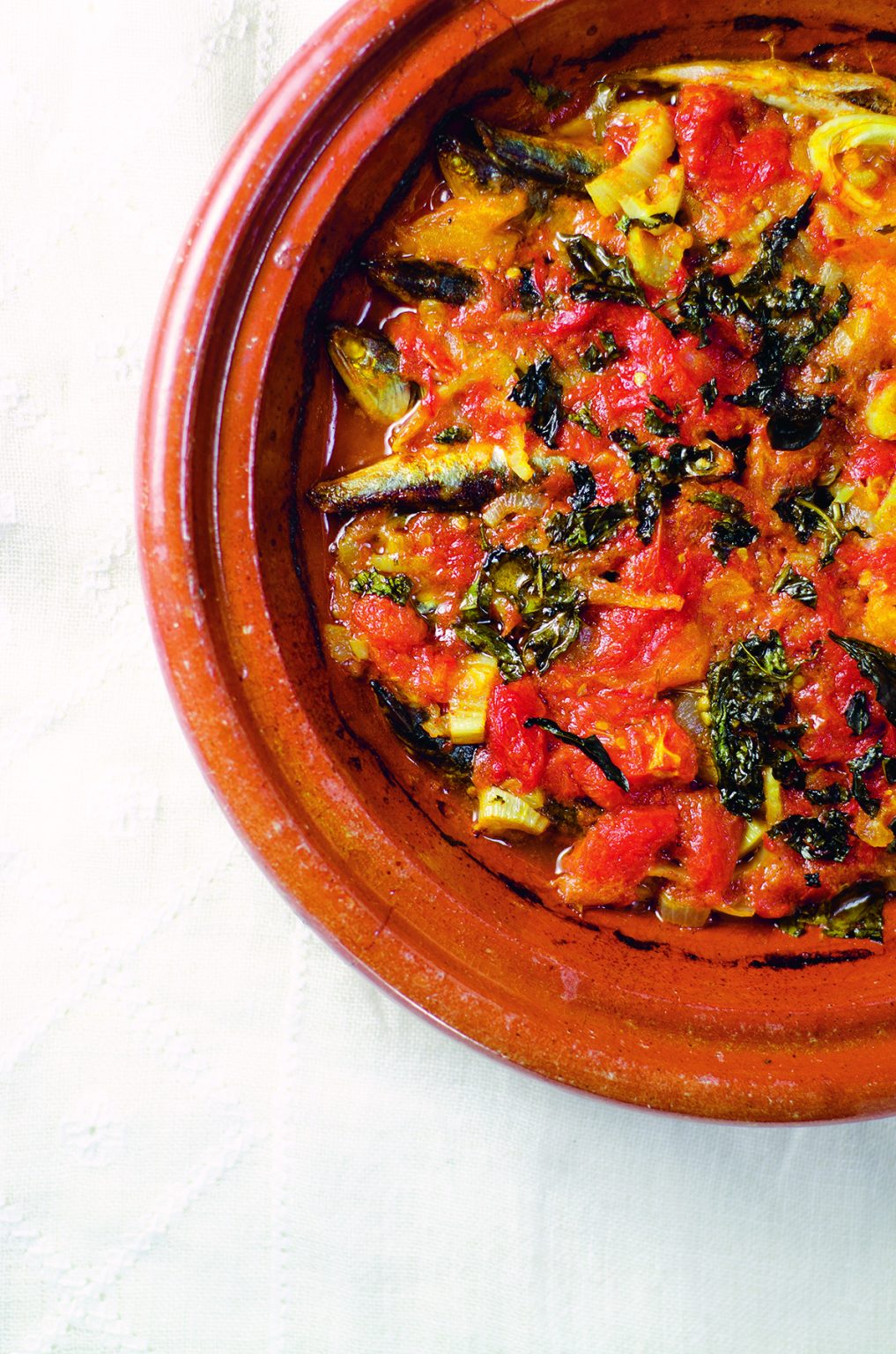 Baked Anchovies With Fennel Tomatoes Amp Basil From The Nourished Kitchen And Here We Are