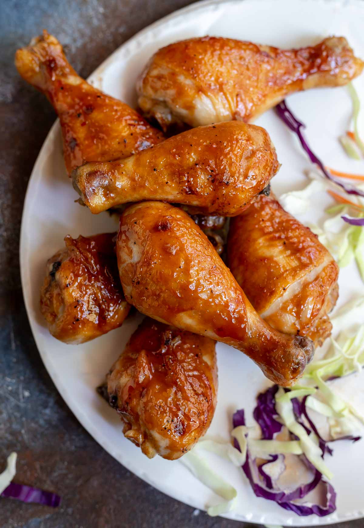 Baked Bbq Chicken Legs Recipe Wonkywonderful