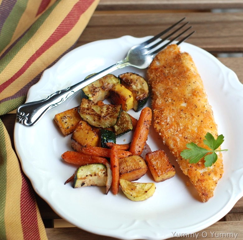 Baked Breaded Tilapia Yummy O Yummy