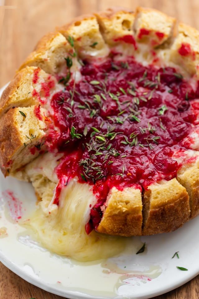 Baked Brie Cranberry In Bread Bowl Artofit