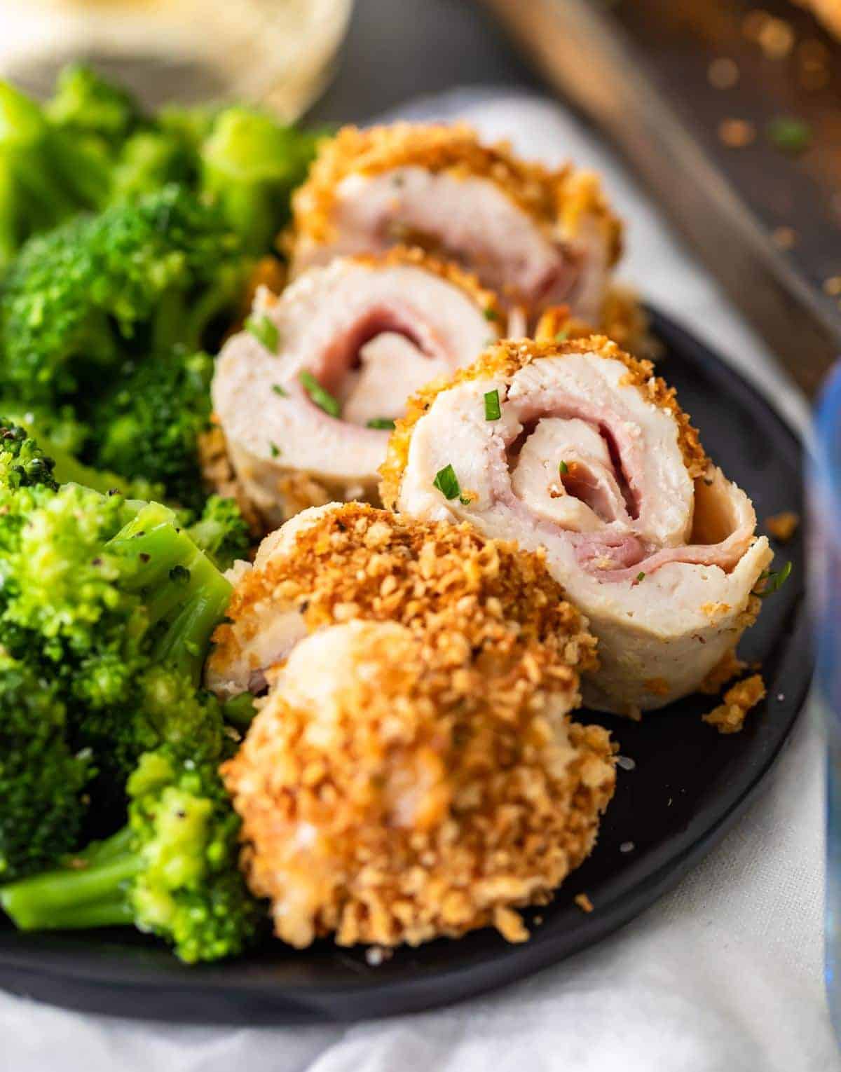 Baked Chicken Cordon Bleu Recipe In 2024 Chicken Cordon Bleu Baked