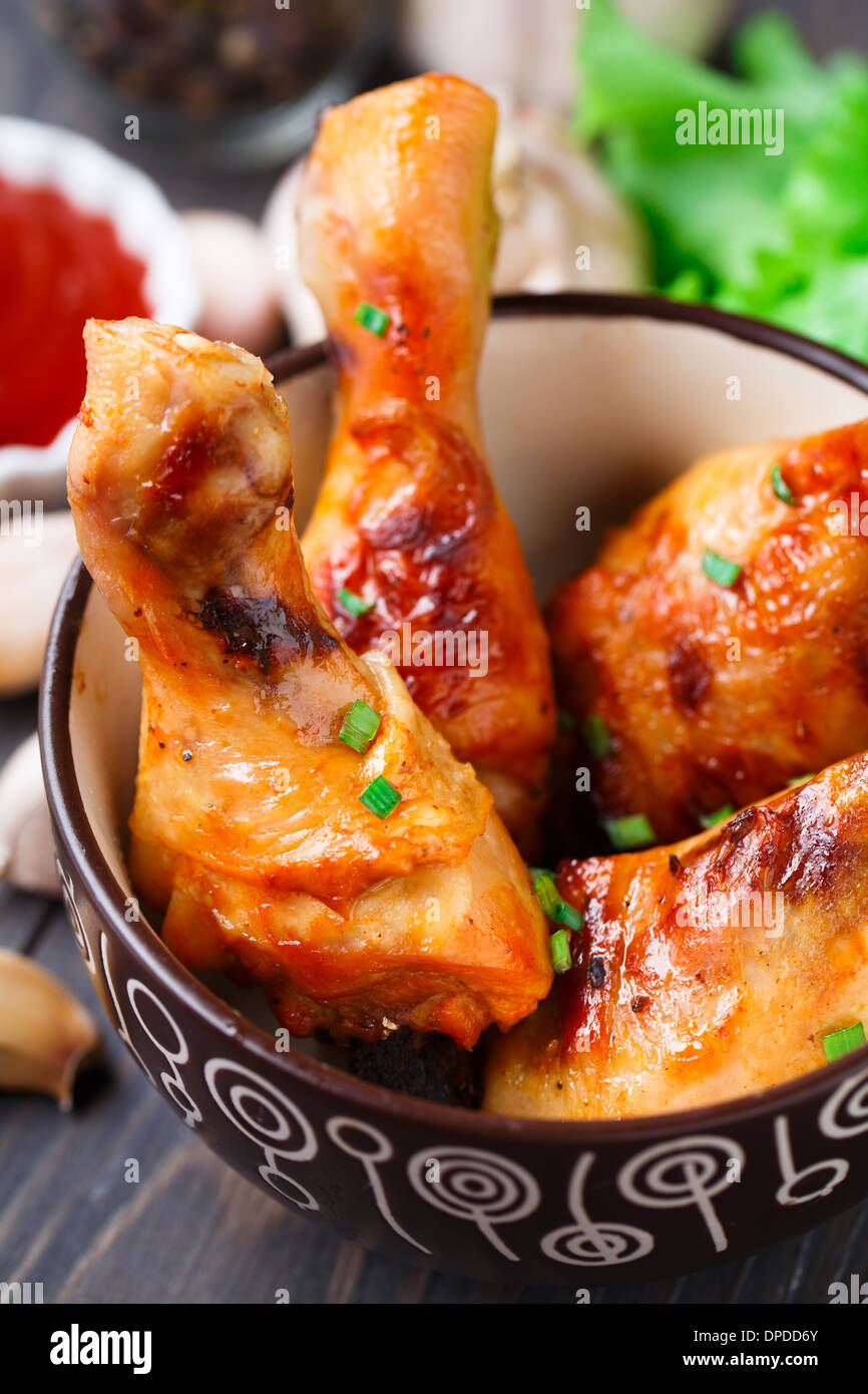 Baked Chicken Legs With Best Marinade Natashaskitchen Com