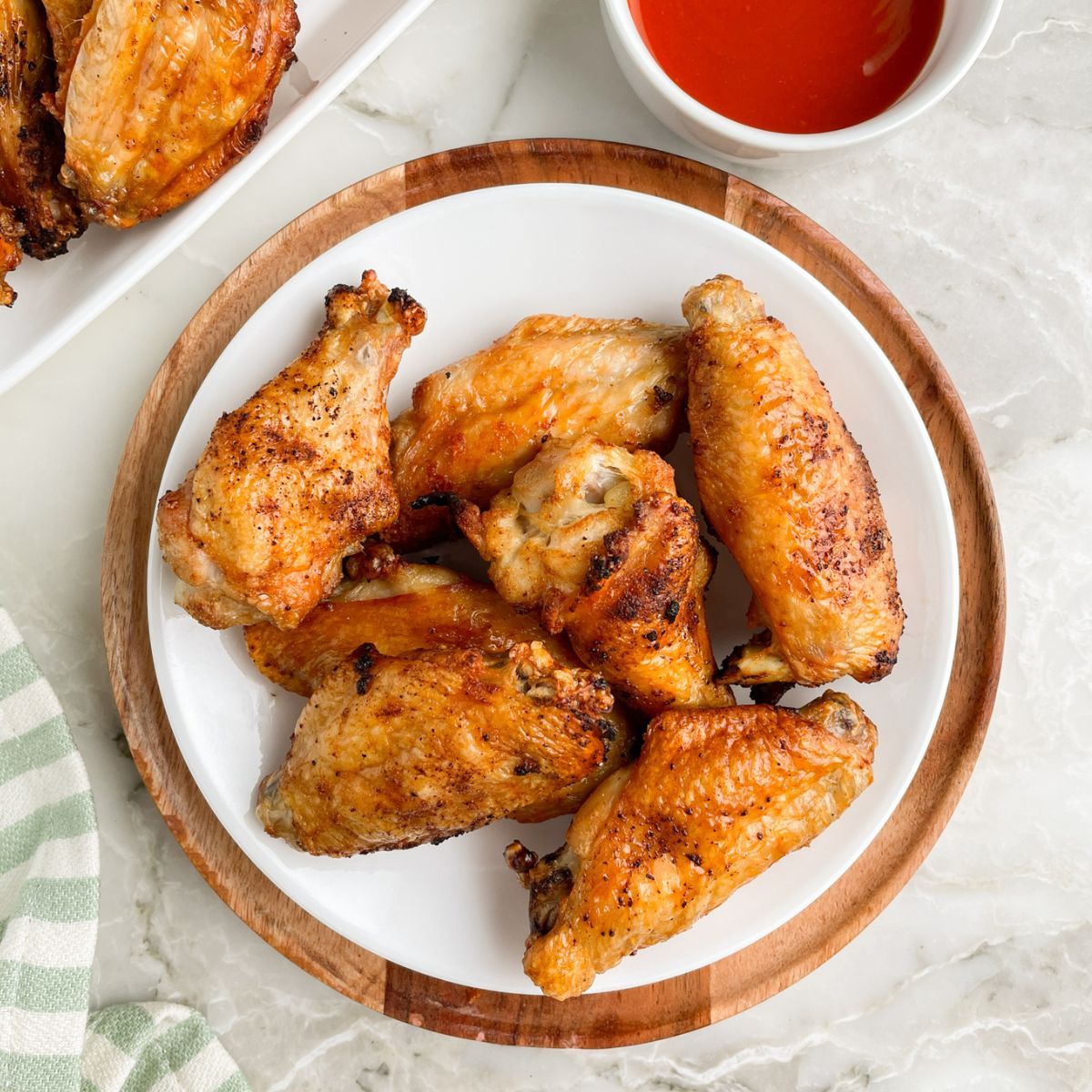 Baked Chicken Wings Full Size Bakedfoods