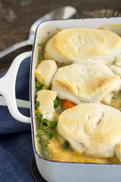 Baked Creamy Chicken And Biscuit Stew A Love A Fare