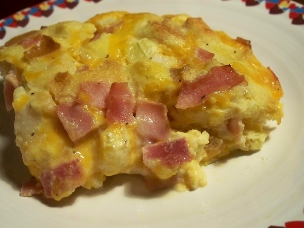 Baked Ham And Egg Casserole Recipe