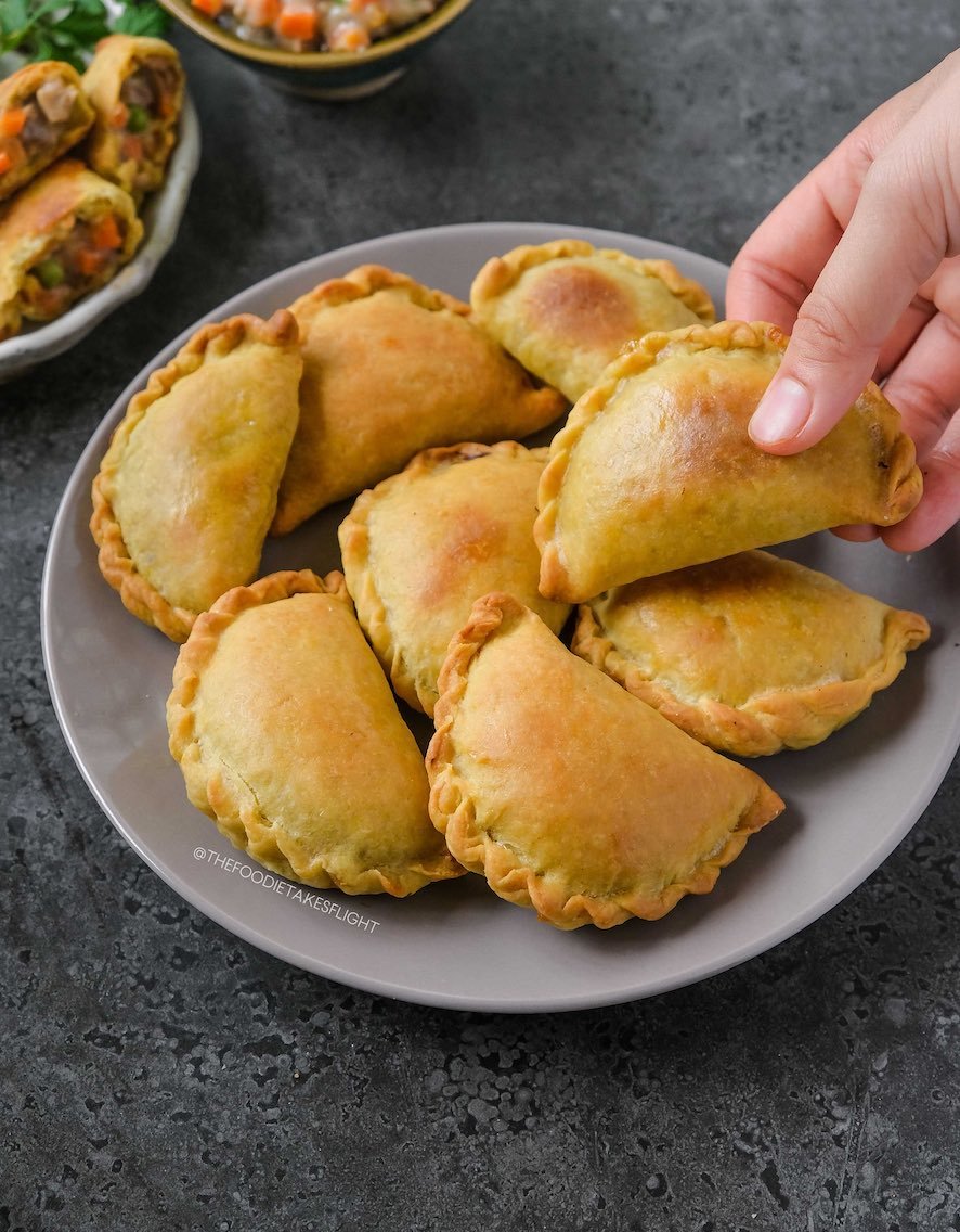 Baked Mushroom Ala King Empanadas The Foodie Takes Flight