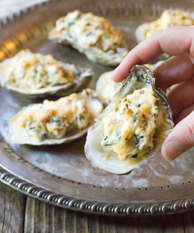 Baked Oysters With Cheese A Spicy Perspective