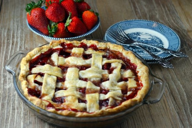 Baked Strawberry Pie Recipe Easy Pie Recipes Baked Strawberry Pie