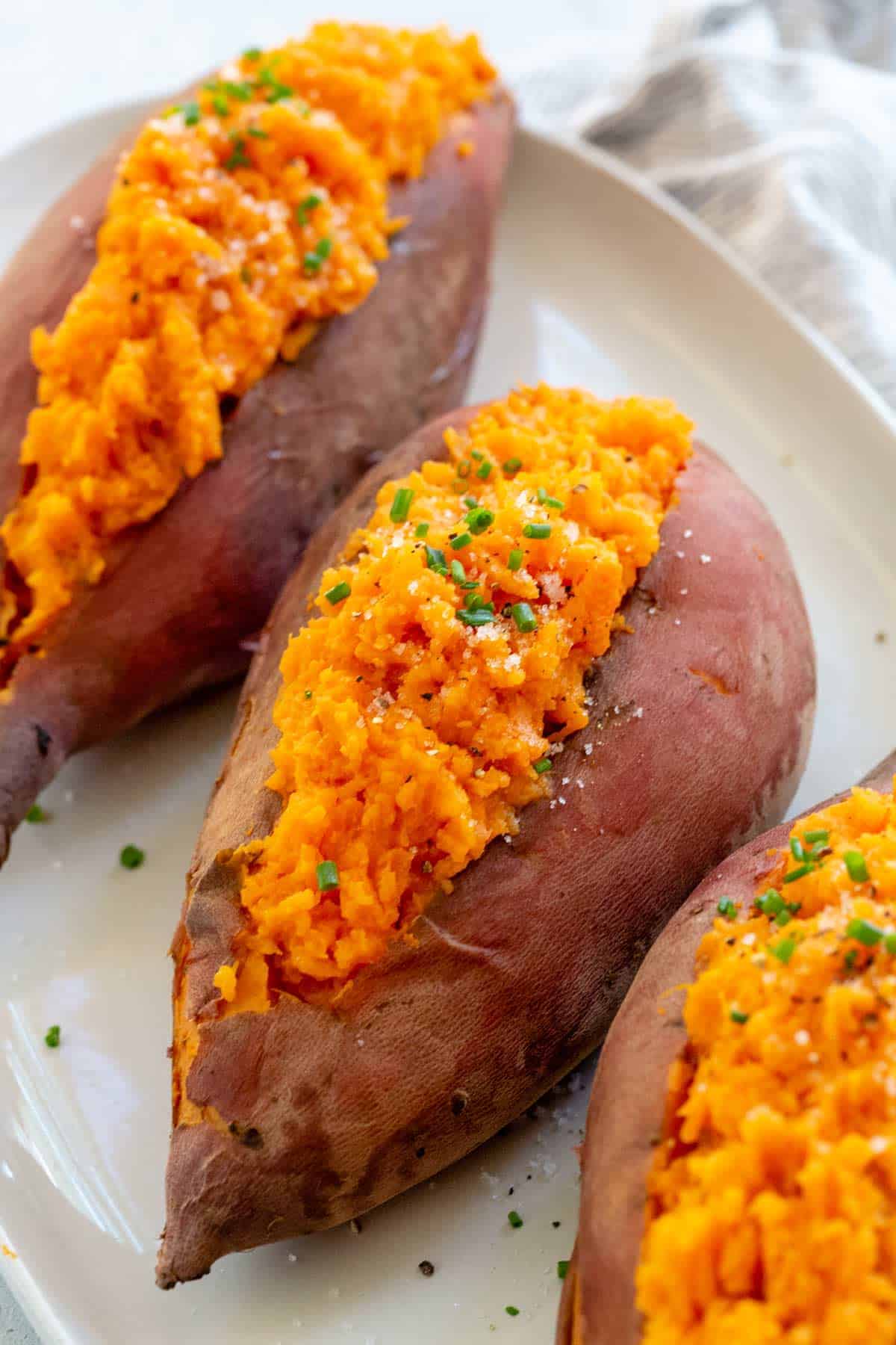 Baked Sweet Potatoes Jessica Gavin