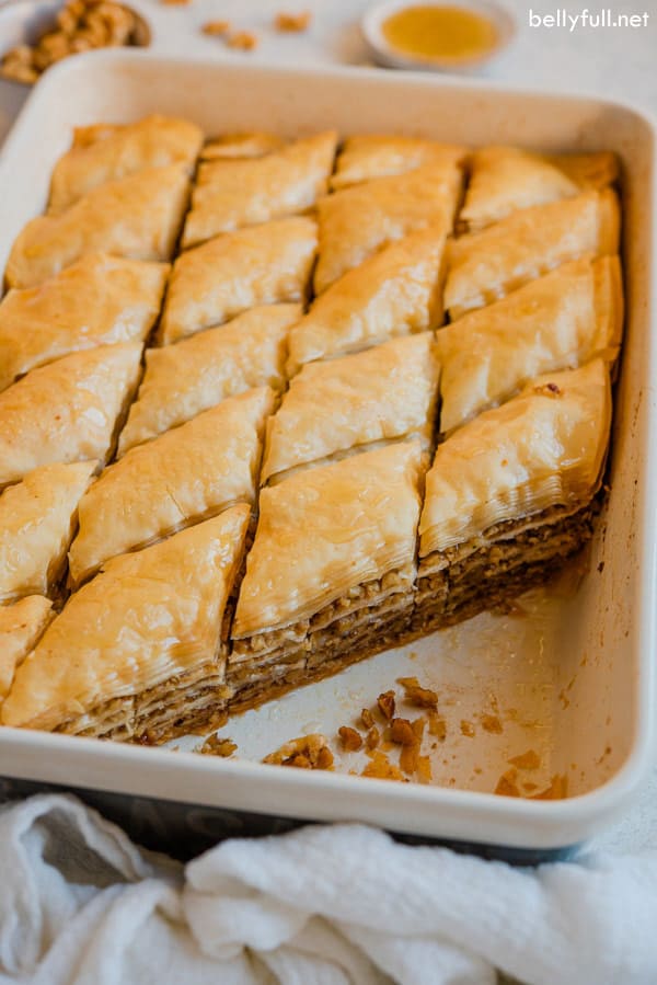 Baklava Baklava Phyllo Dough 9X13 Baking Pan