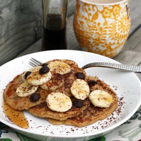 Banana Oat Pancakes Recipe Cheap Recipe Blog