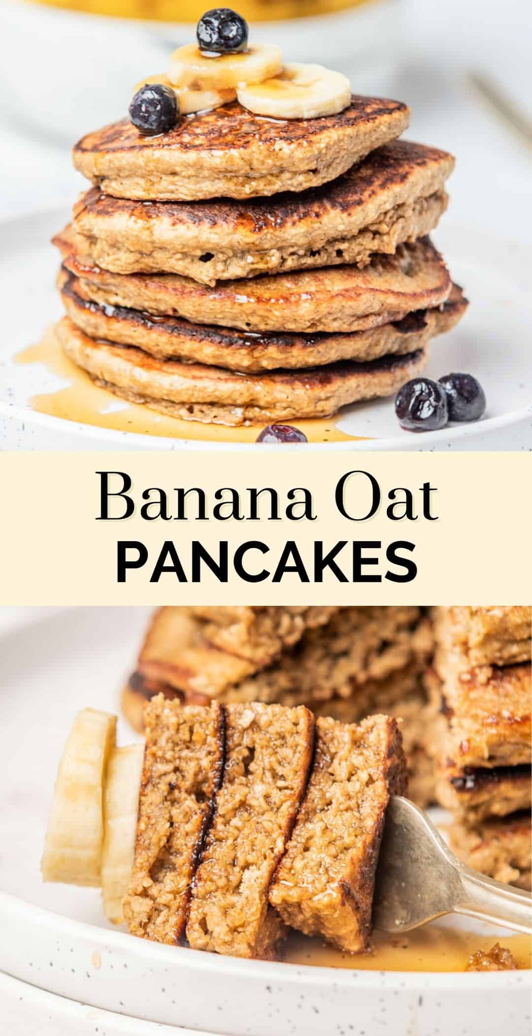 Banana Oat Pancakes This Healthy Table