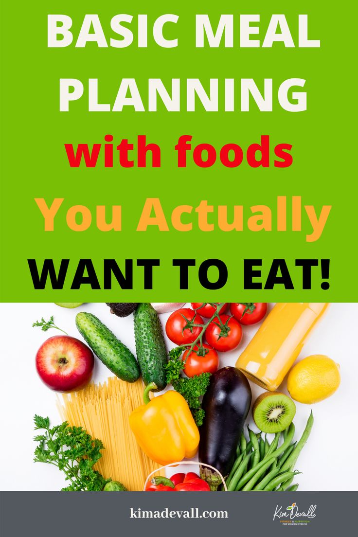 Basic Meal Planning Made Easy So You Can Plan A Healthy Dinner Tonight