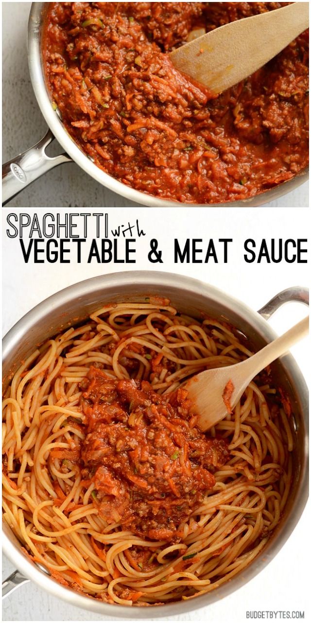 Basic Meat Sauce Gets An Upgrade With A Medley Of Shredded Vegetables