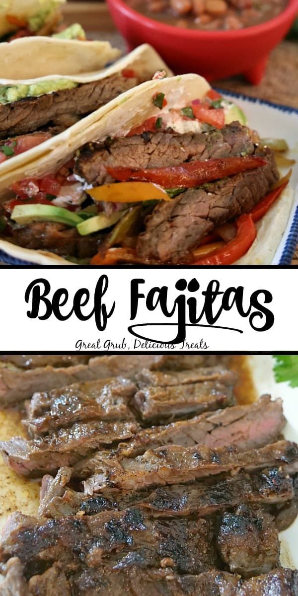 Beef Fajitas Are Made With Marinated Skirt Steak Peppers And Onions