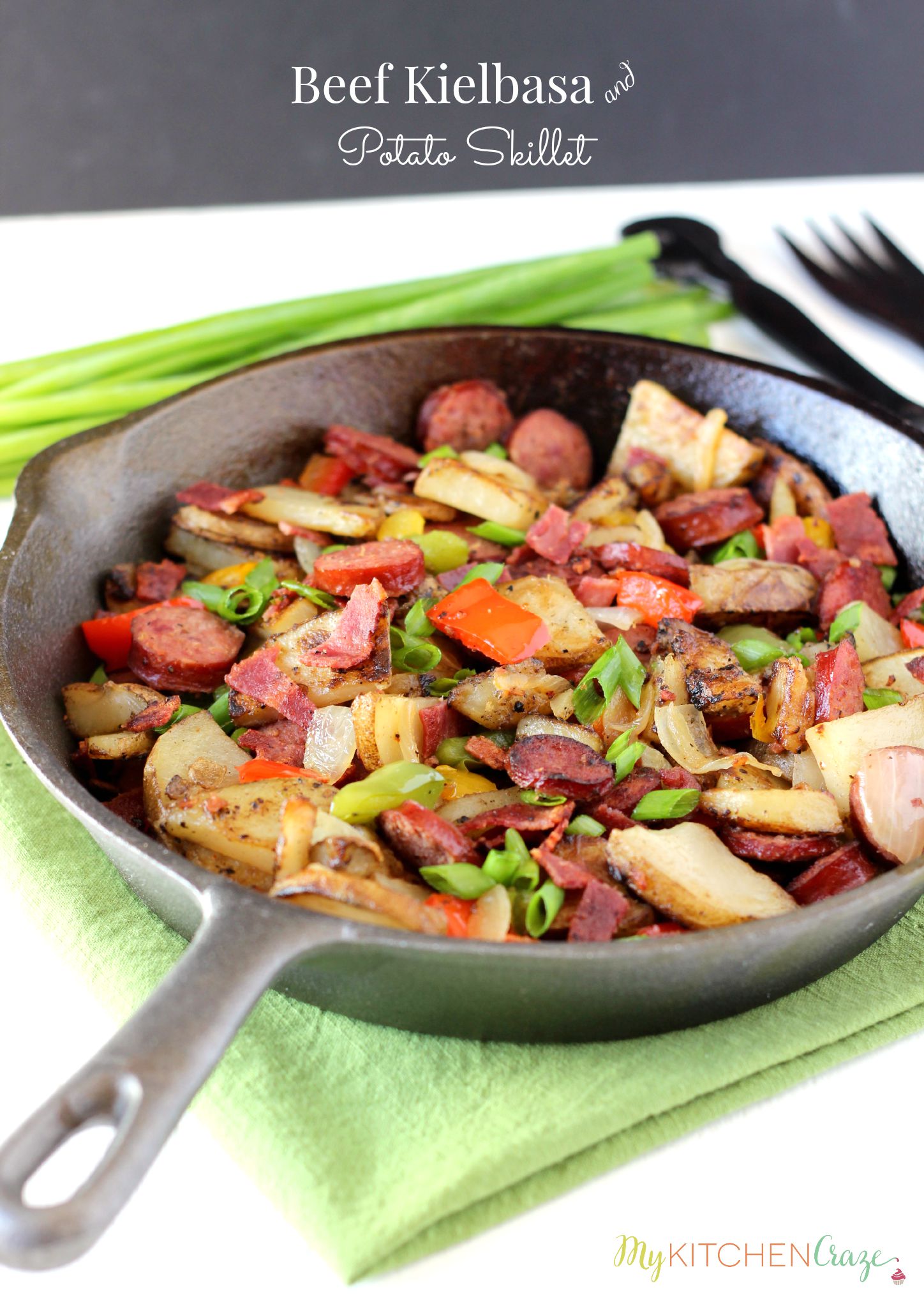 Beef Kielbasa And Potato Skillet My Kitchen Craze