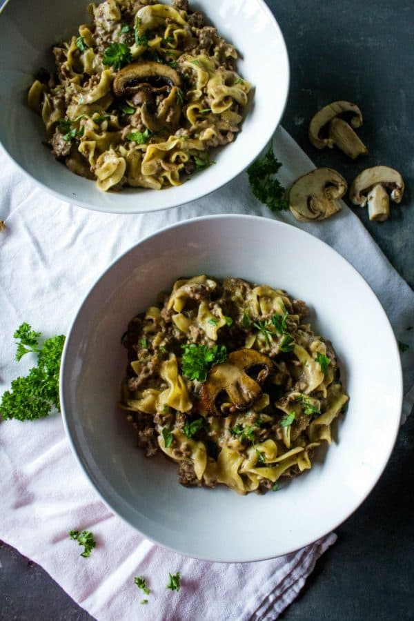 Beef Stroganoff Easy One Pot