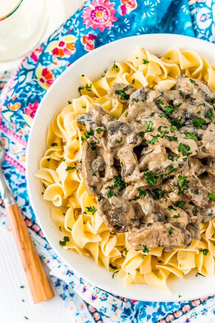 Beef Stroganoff Is A Delicious Dinner Recipe Made With Tender Ribeye