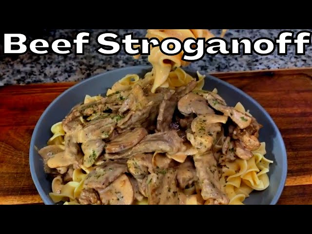 Beef Stroganoff Recipe Video Natashaskitchen Com