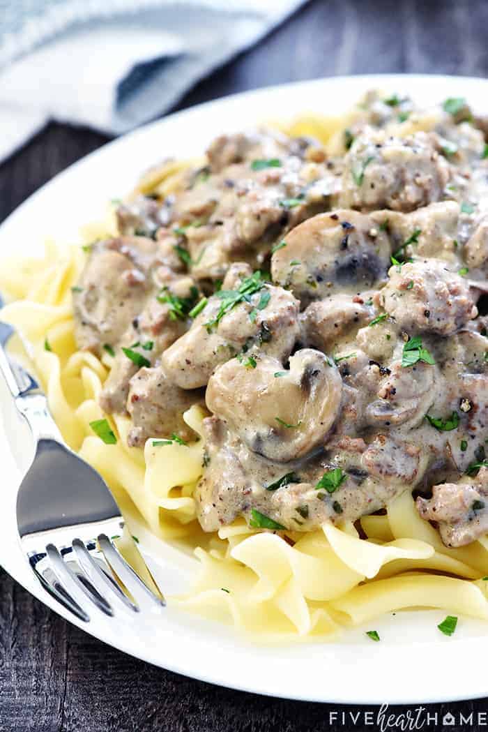 Beef Stroganoff Recipes With Sour Cream And Cream Of Mushroom Soup