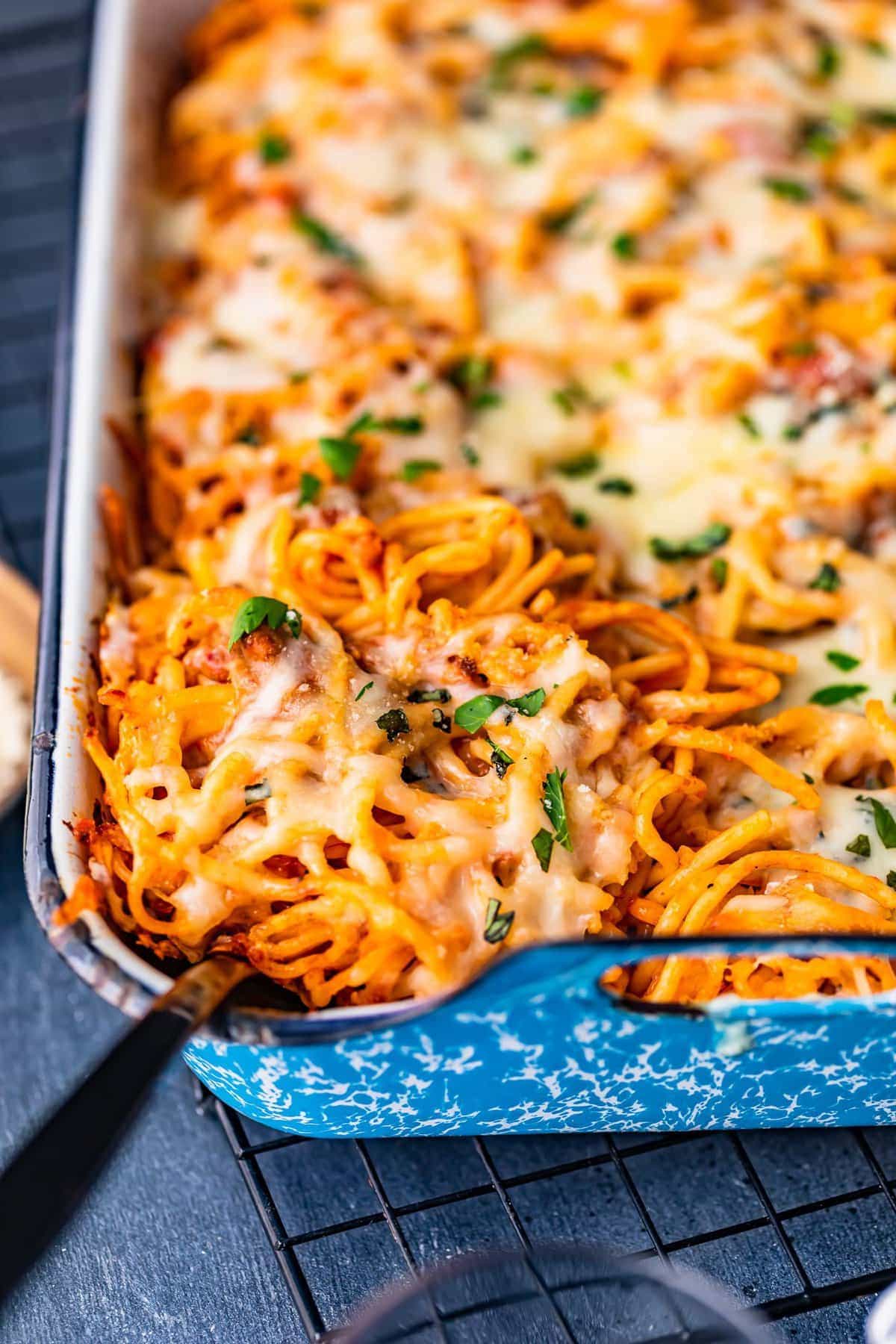 Best Baked Spaghetti Recipe How To Make Baked Spaghetti Casserole