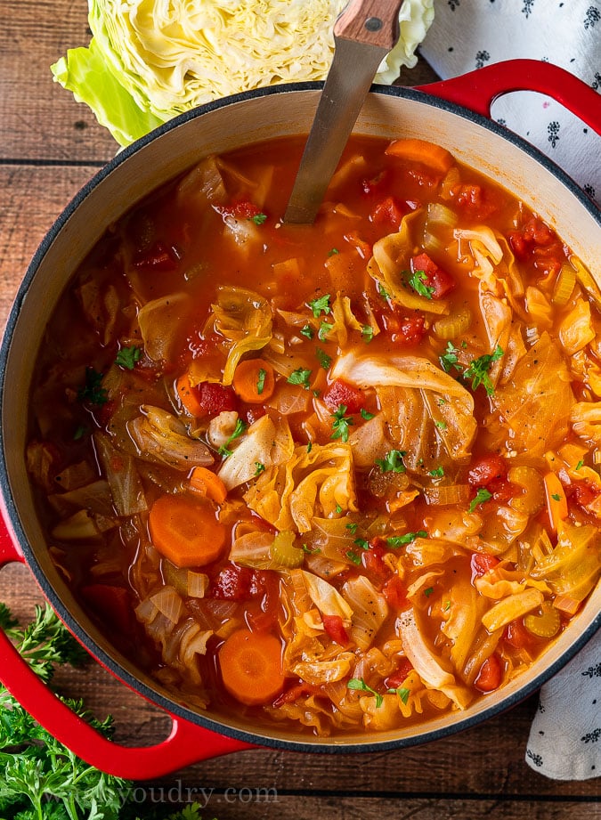 Best Cabbage Soup Recipe So Flavorful Kristine S Kitchen