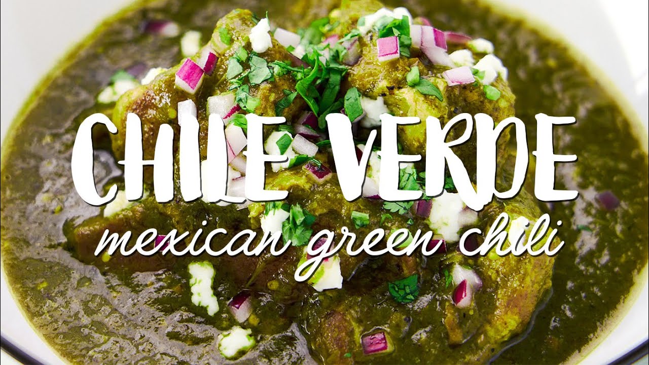 Best Chile Verde Recipe Green Chili Youtube