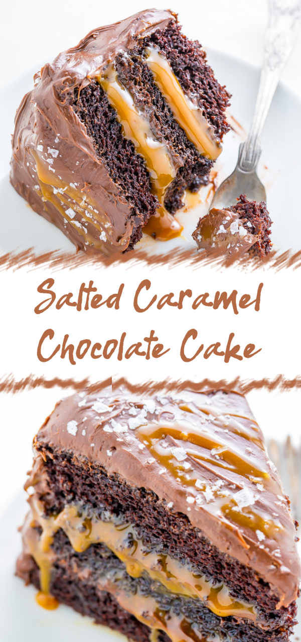 Best Chocolate Whiskey Cake With Salted Caramel Buttercream Recipe