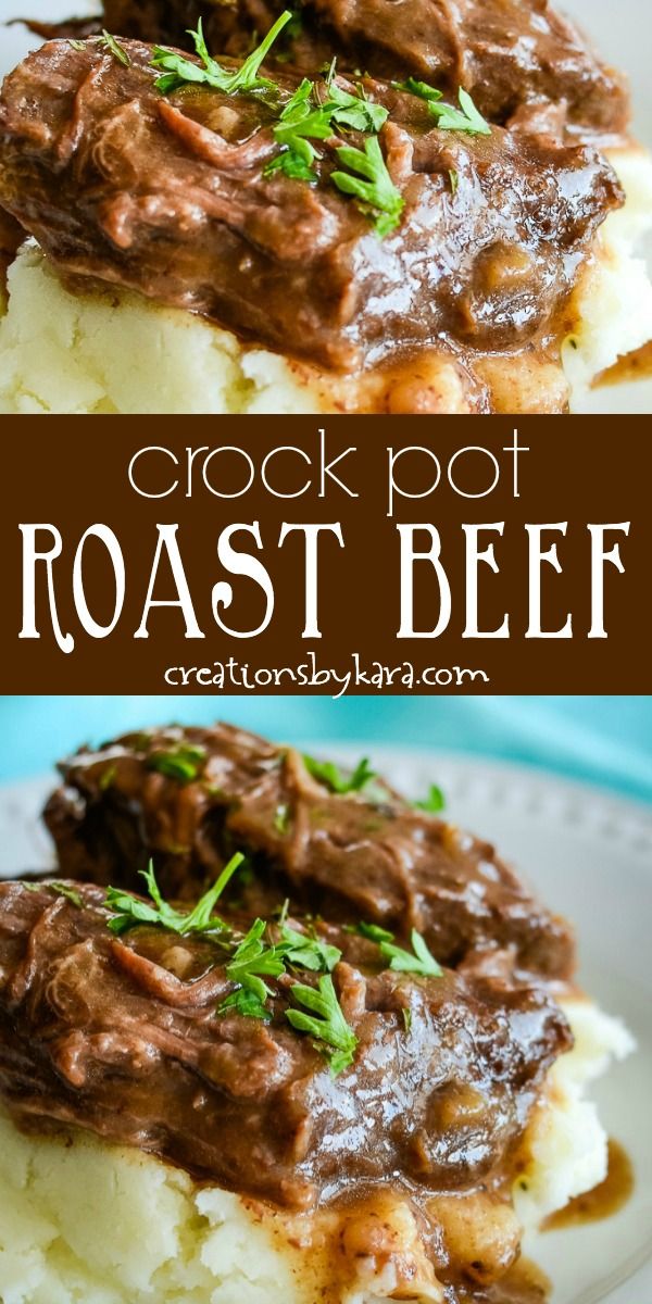 Best Ever Crock Pot Roast Beef Makes It Amp 39 S Own Gravy Food 24H