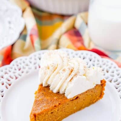 Best Ever Impossible Pumpkin Pie Recipe Sugar Soul