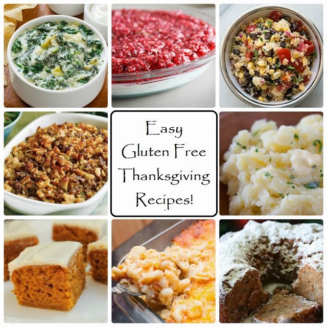 Best Gluten Free Thanksgiving Dinner Recipes Gluten Free Menu And