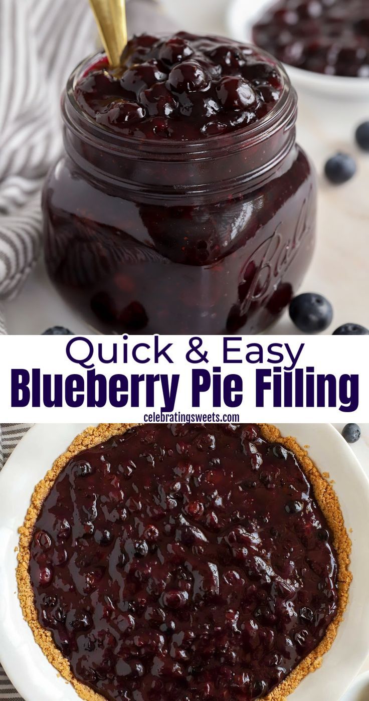 Best Homemade Blueberry Pie Filling Recipe Crazy For Crust