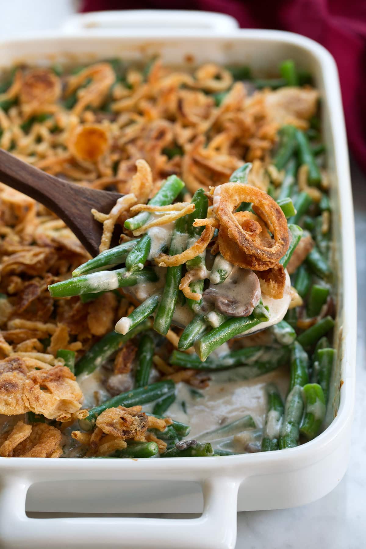 Best Homemade Green Bean Casserole Thanksgiving Cooking Side Dish