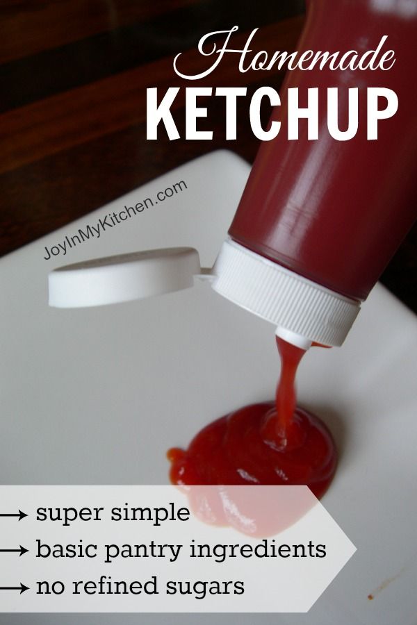 Best Homemade Ketchup Recipe Easy Homemade Ketchup