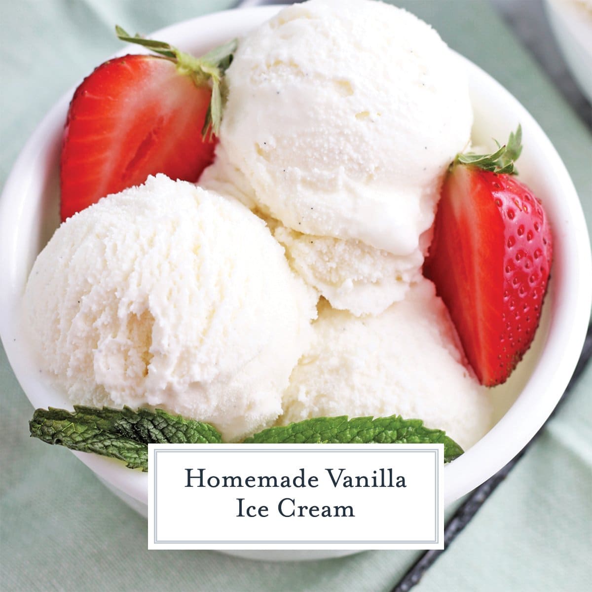 Best Homemade Vanilla Ice Cream Joyfoodsunshine