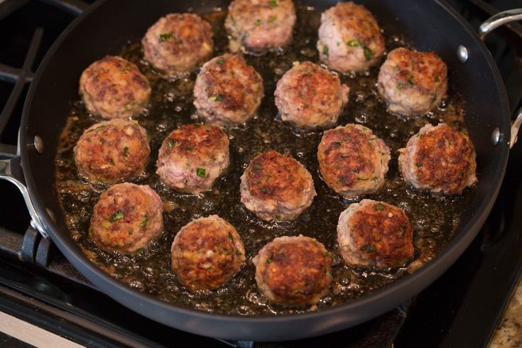 Best Meatballs These Are So Flavorful So Tender And Packed With Fresh Ingredients Makes The