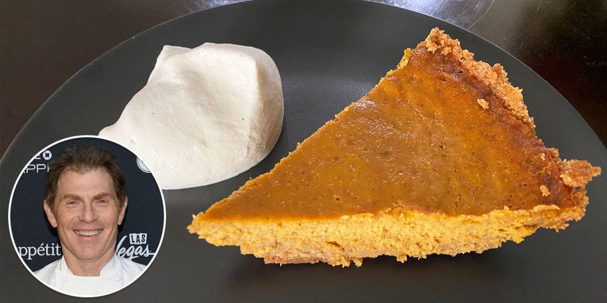 Best Pumpkin Pie I Ever Made Recipe From Bobby Flay Photos Business Insider