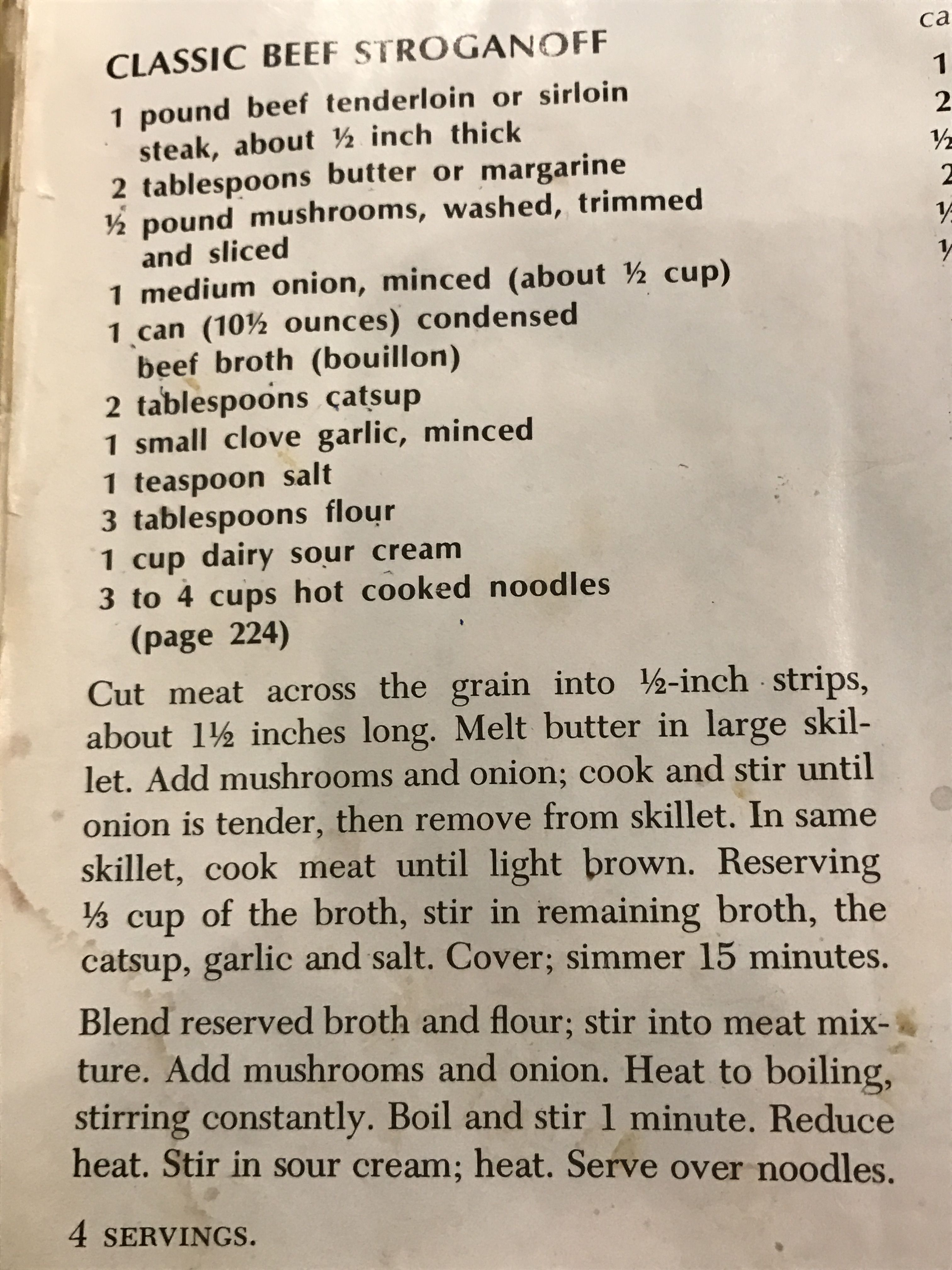 Betty Crocker Gala Menu 21: Vintage Recipe Delight