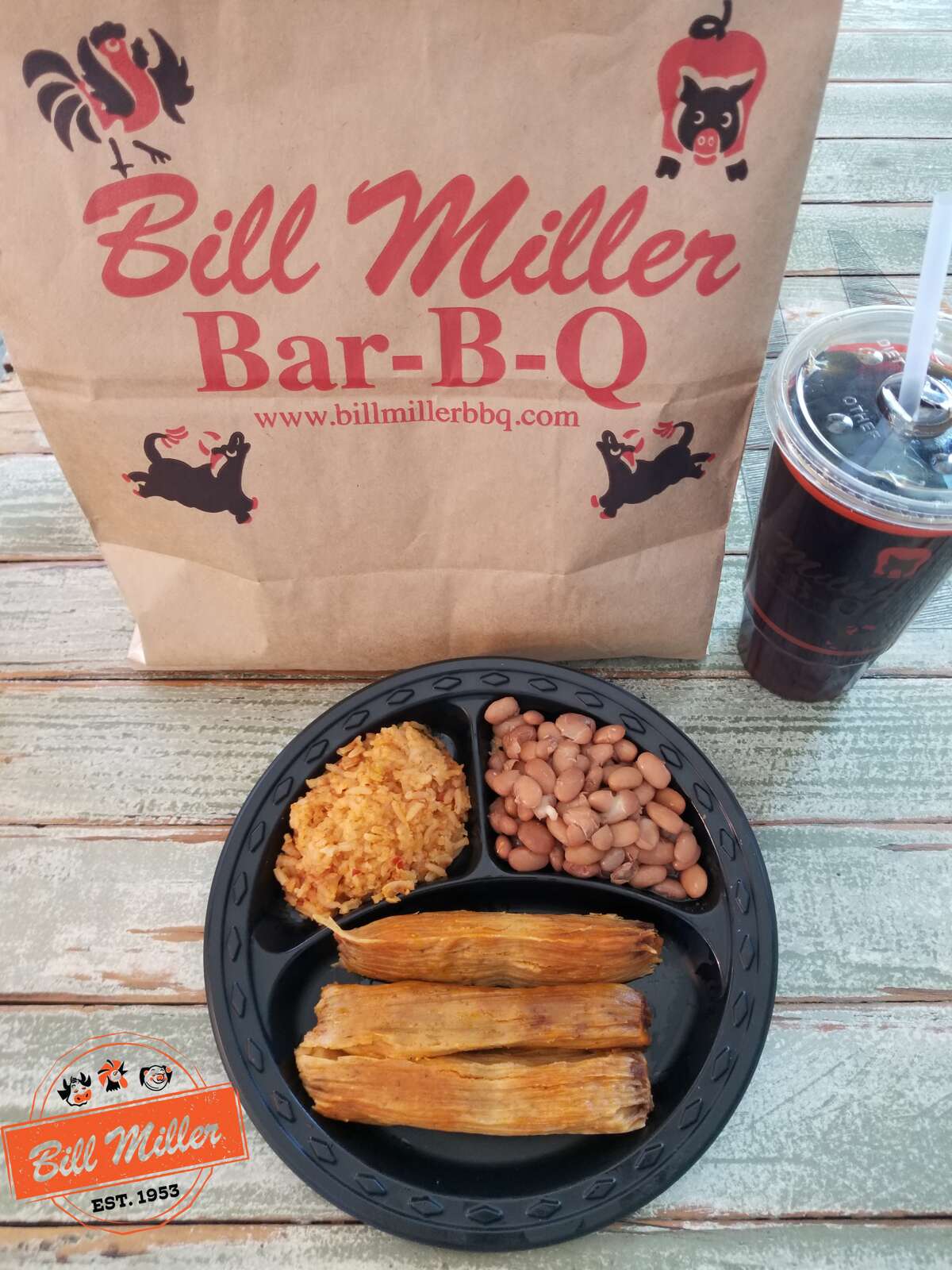 Bill Miller Bar B Q Selling Tamales For The First Time