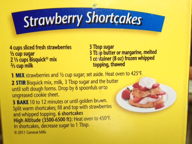 Bisquick Shortcake Recipe On Box Susan Winget Strawberry Shortcakes It Amp 39 S Not On The Box