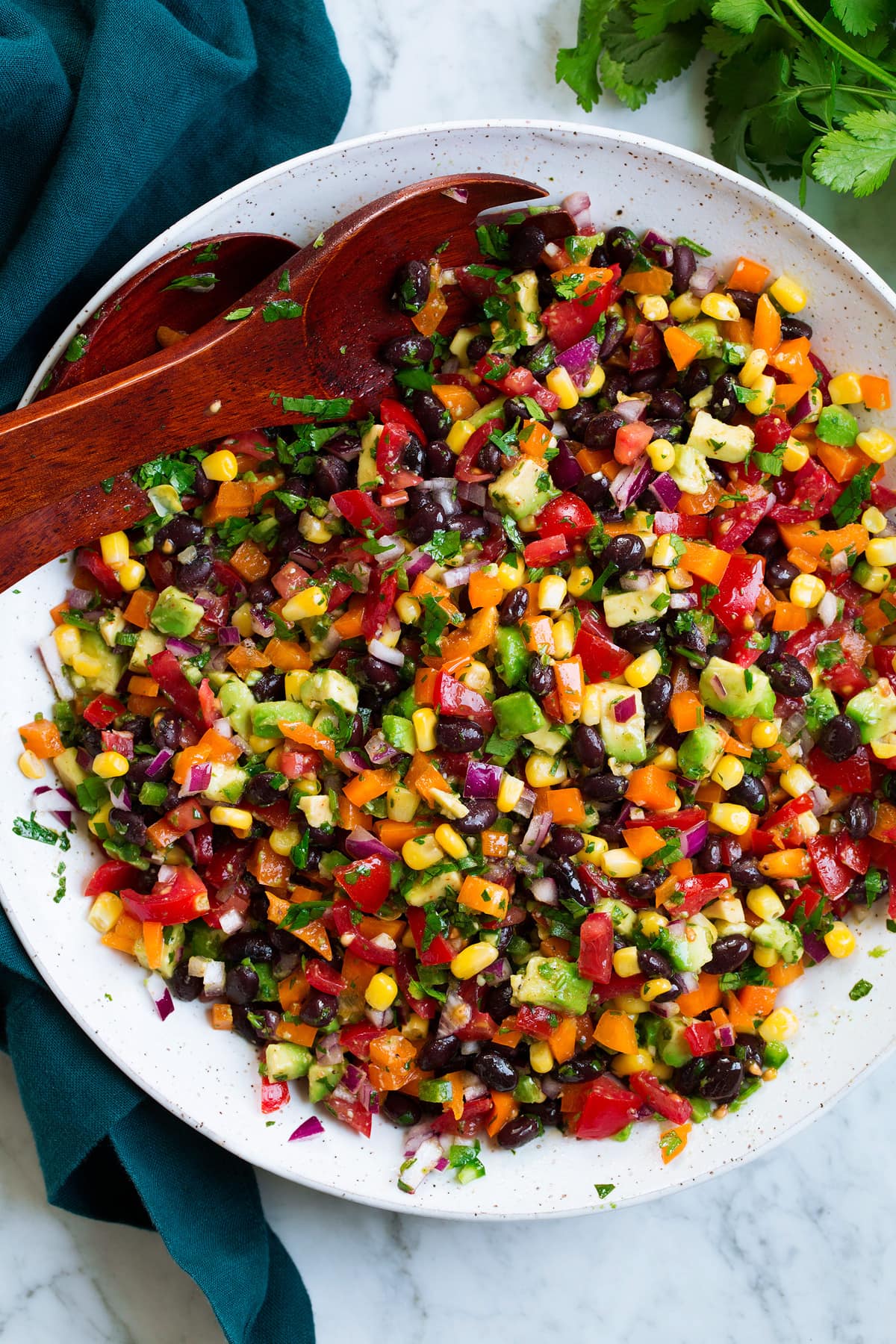 Black Bean And Corn Salad Recipe Lana S Cooking