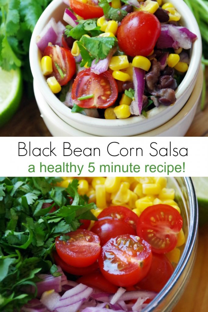 Black Bean And Corn Salsa Recipe Quick And Easy Mom On Timeout