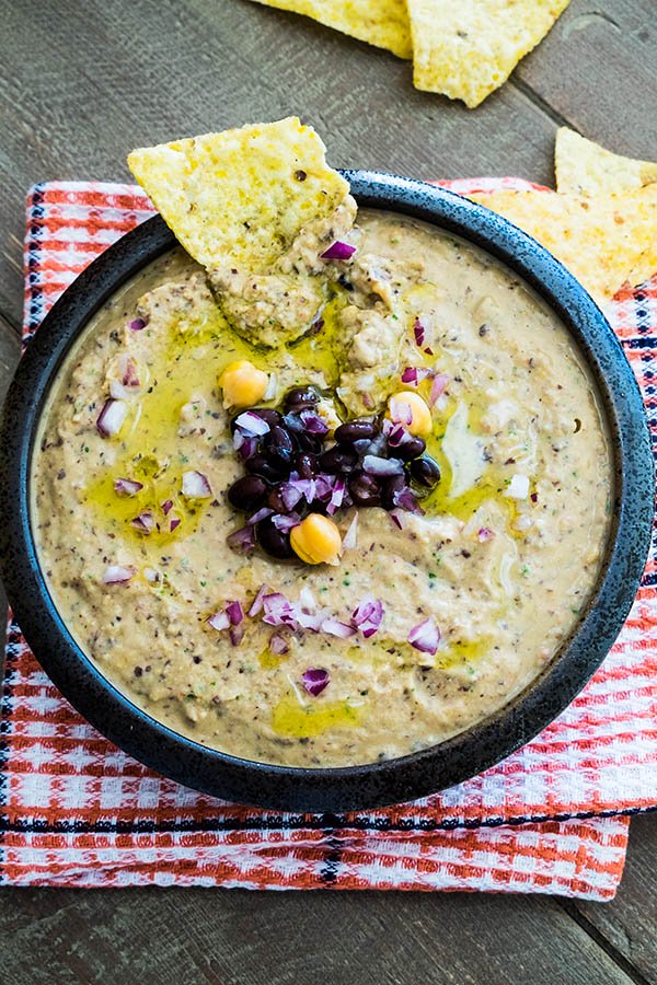 Black Bean Hummus Recipe Food Network Recipes Black Bean Hummus Bean Recipes