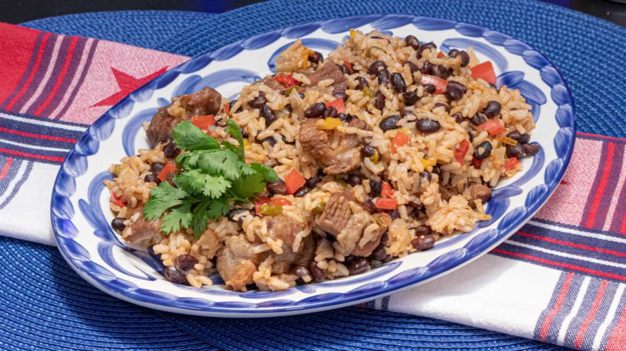 Black Beans and Pork with Cabbage: Easy, Hearty Recipe