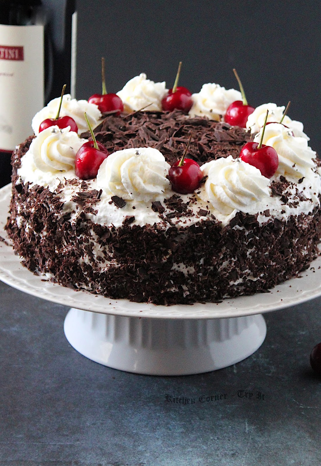 Black Forest Cake Recipe In 2020 With Images Black Forest Cherry