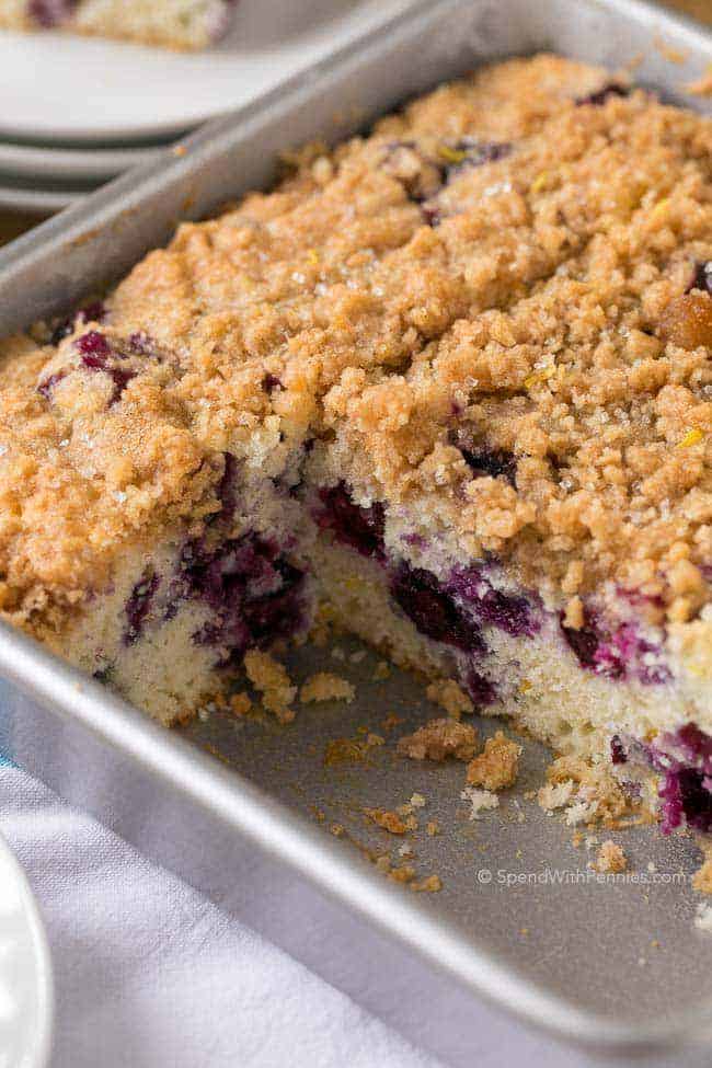 Blueberry Buckle Spend With Pennies