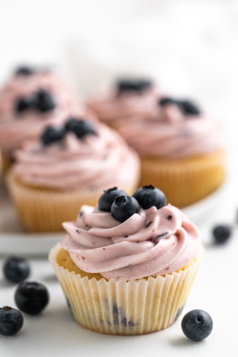 Blueberry Cupcakes Life Made Simple