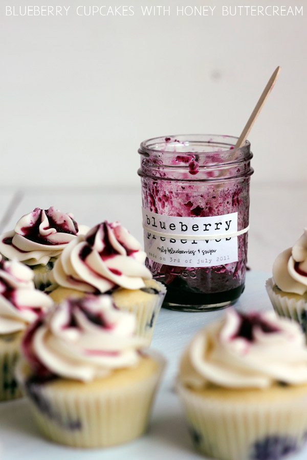 Blueberry Cupcakes With Buttercream The Sweetest Occasion